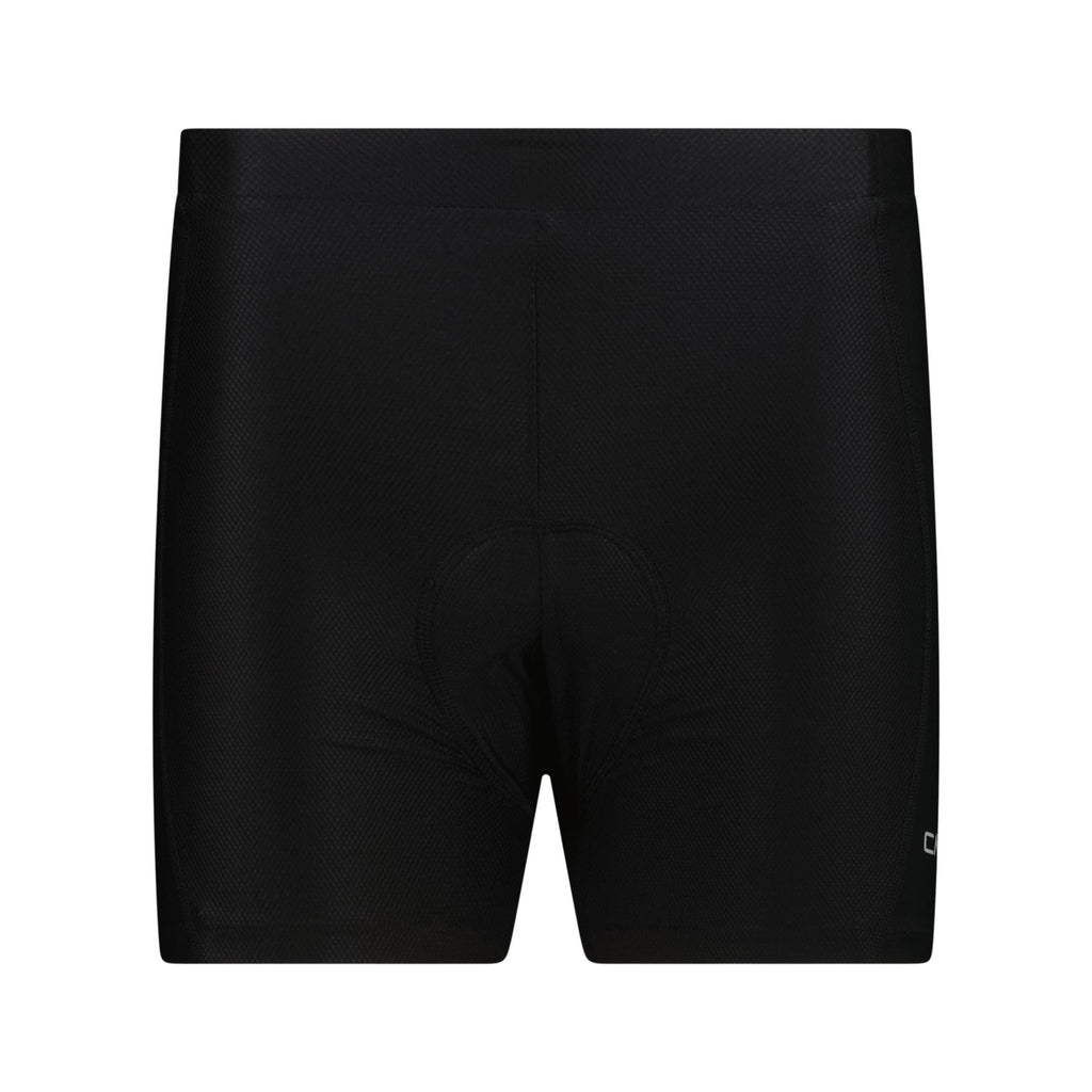Vorderansicht Herren Fahrrad-Unterhose in Schwarz