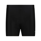 Vorderansicht Herren Fahrrad-Unterhose in Schwarz