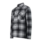 CMP Fleece Langarmhemd – Seitenansicht mit geradem Schnitt und weicher Fleece-Struktur