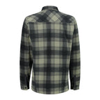 CMP Langarm-Fleecehemd für Herren in sage – Rückansicht