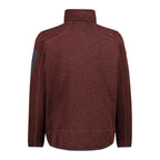 Rückansicht der Knit-Tech Jacke mit elastischem Saum