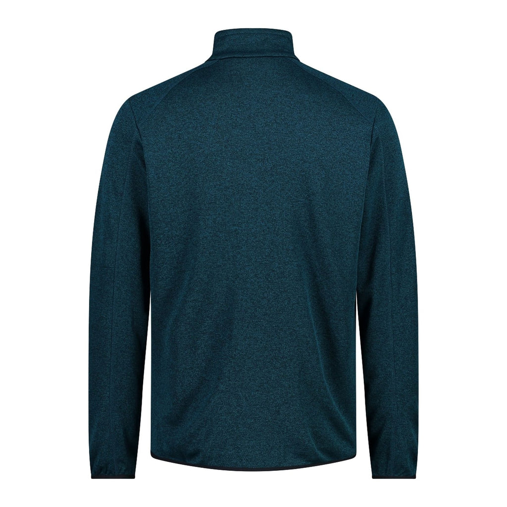 CMP Herren Fleecejacke Man Jacket Mesh 30H5887 deep lake-antracite