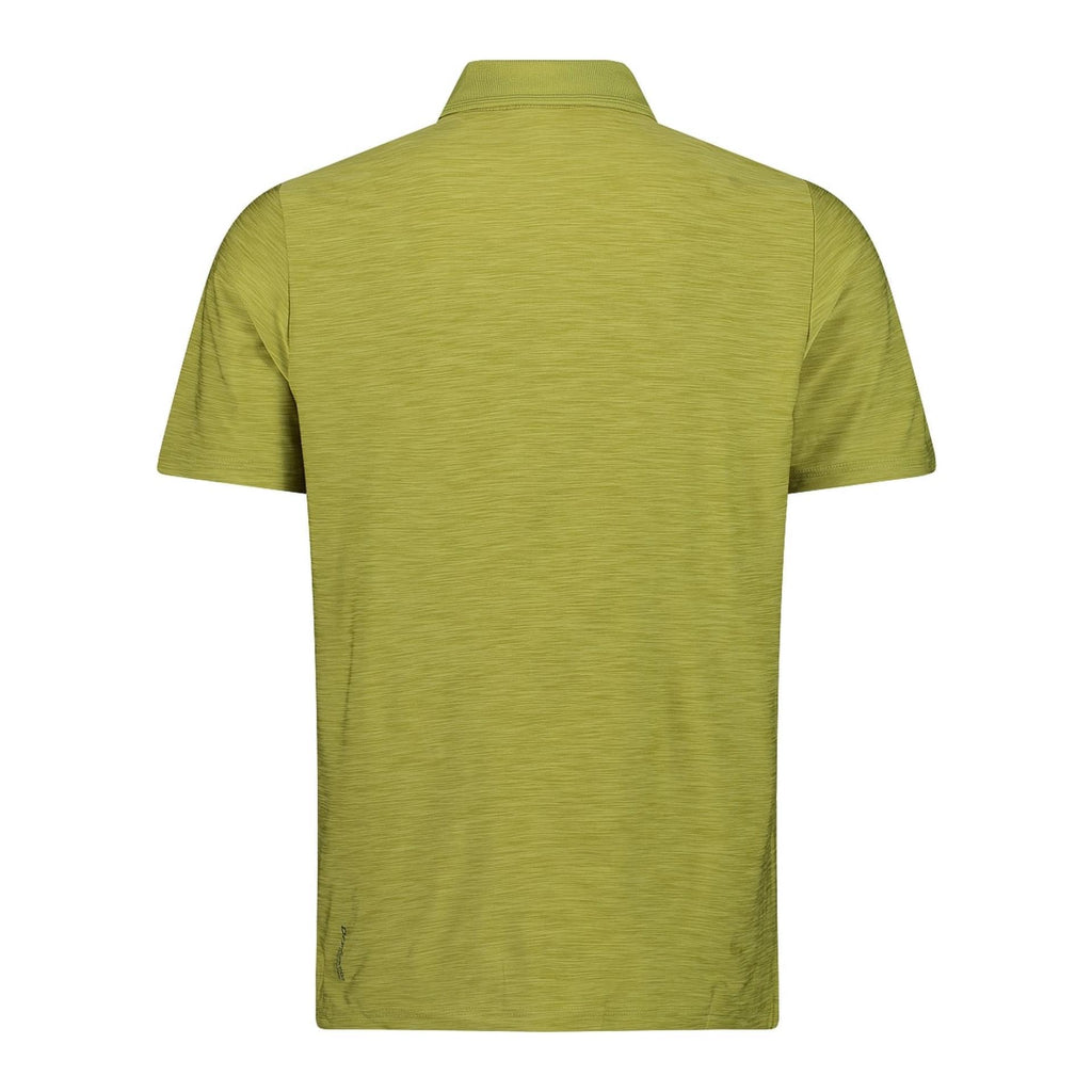 CMP Herren Funktions-Poloshirt Melange Man Polo 39T5817 moss meliert
