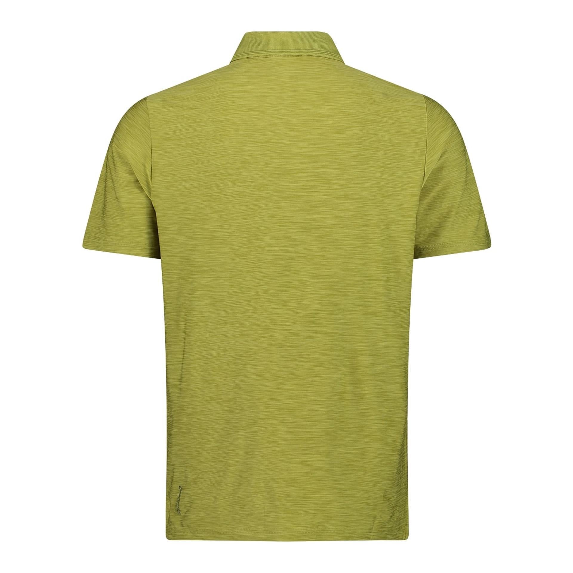 CMP Herren Funktions-Poloshirt Melange Man Polo 39T5817 moss meliert