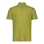 CMP Herren Funktions-Poloshirt Melange Man Polo 39T5817 moss meliert
