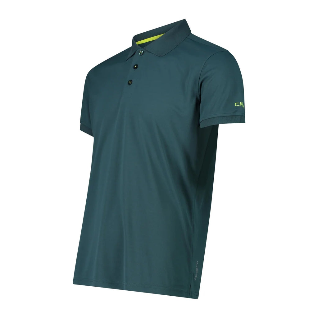 Seitenansicht CMP Poloshirt für Herren – atmungsaktiv & sportlich