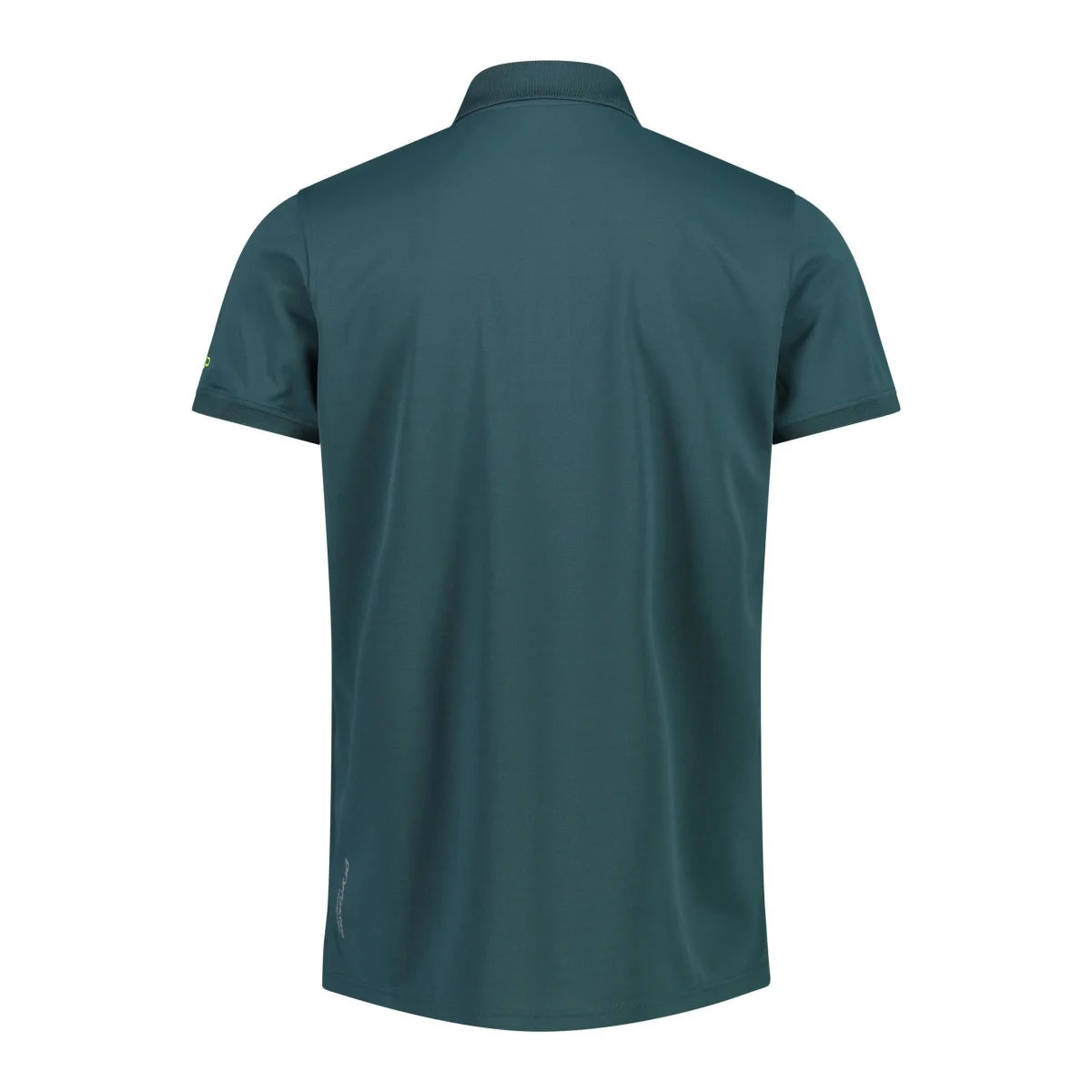 Rückansicht CMP Funktions-Poloshirt alpine mit geradem Schnitt