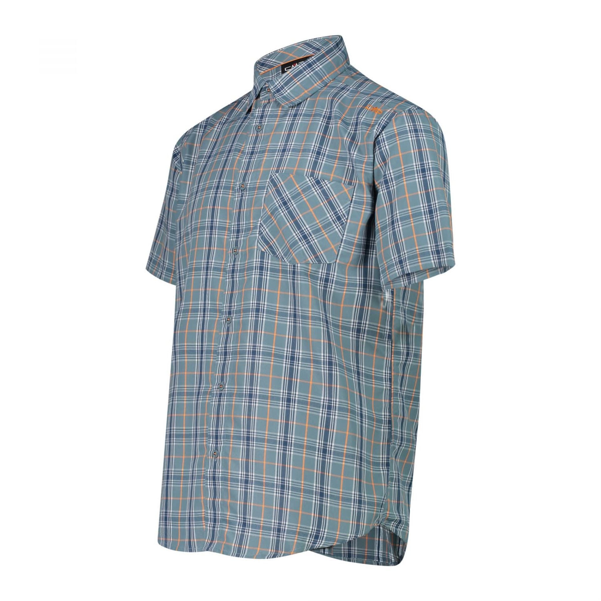 Seitenansicht des kurzärmeligen CMP Outdoor-Hemds für Herren