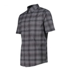 Stretchhemd für Herren – Seitenansicht mit leicht tailliertem Regular Fit Schnitt