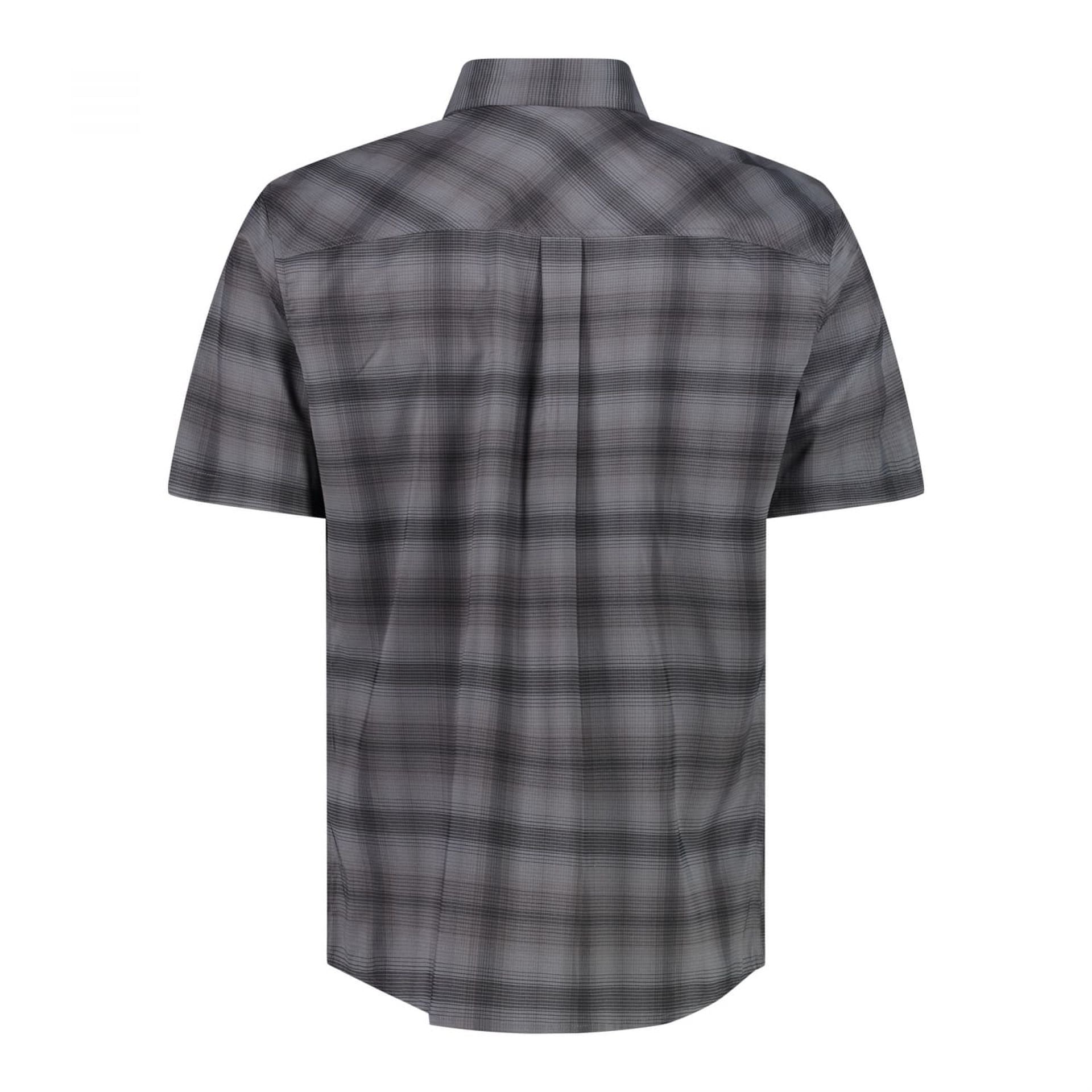 Outdoorhemd Herren – Rückansicht mit geradem Rücken und bequemem Sitz