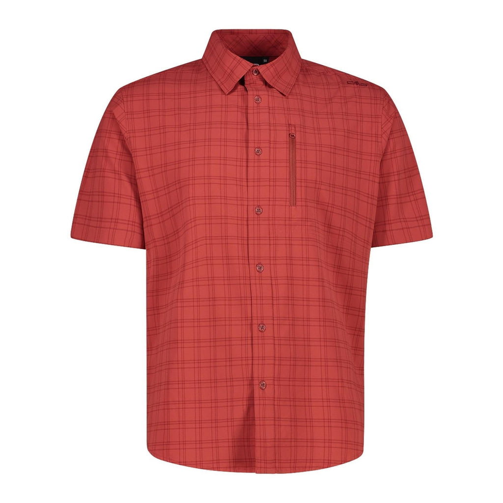 Herren-Funktionshemd mit Reißverschluss-Brusttasche von vorne