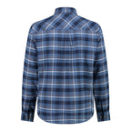 Rückansicht des CMP Herrenhemds aus recyceltem Polyester