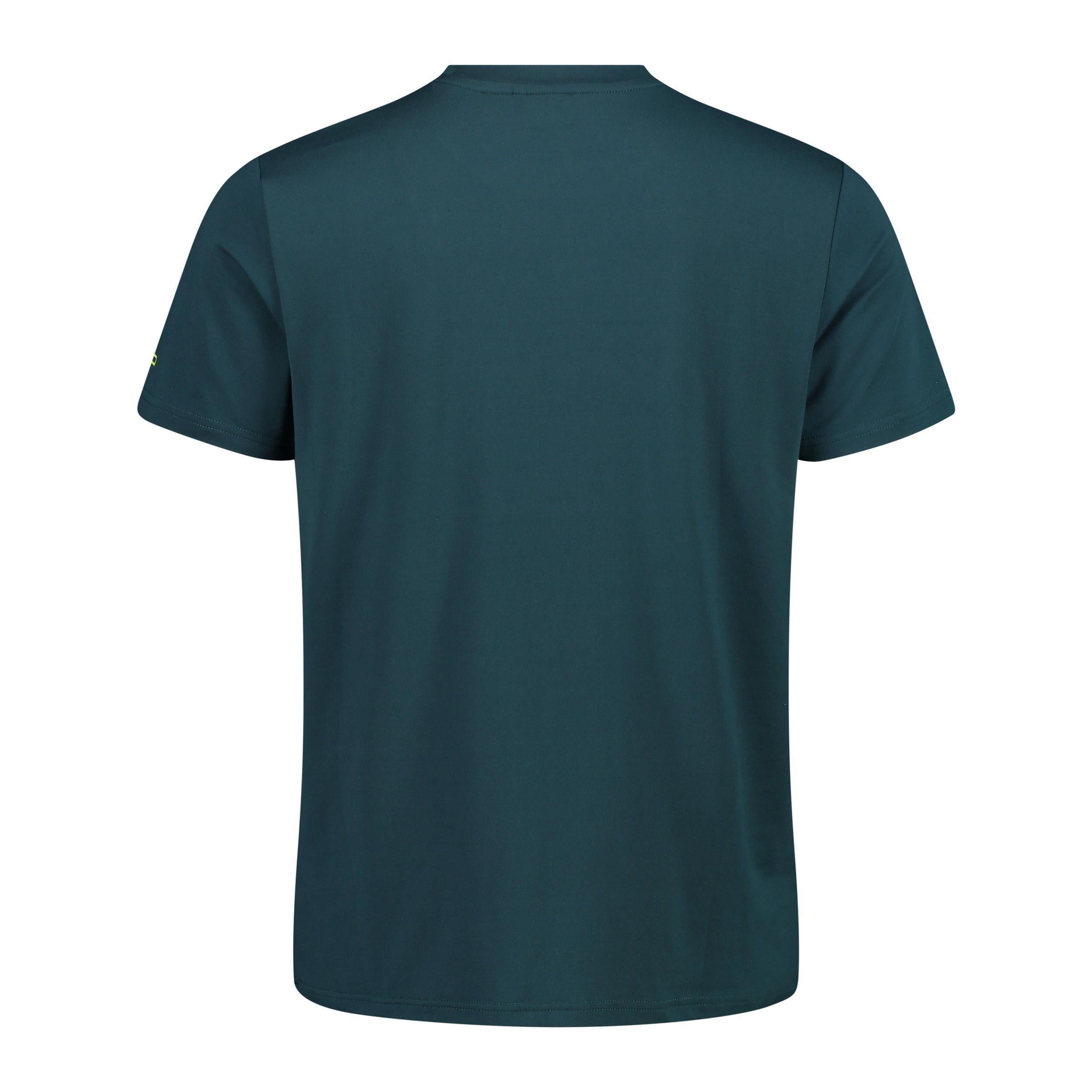 Rückansicht des CMP Funktionsshirt Herren in Alpine