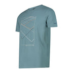 Stretch-Funktionsshirt für Herren mit Rundhals – Seitenansicht