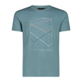 Herren Funktionsshirt CMP mit Bergmotiv – hydro-bluesteel