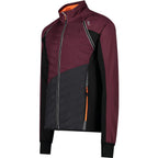 Sportliche Outdoorjacke mit Light-Softshell-Ärmeln und atmungsaktiven Zonen