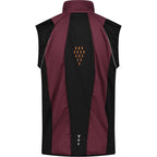 Rückenansicht der Jacke mit Belüftungseinsatz, reflektierenden Elementen und ClimaProtect-Ausstattung