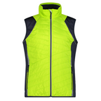 Weste mit gesteppter Front und Reißverschlusstaschen – wandelbar durch abnehmbare Ärmel