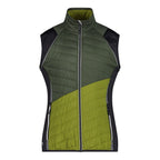 CMP Herren Hybrid Steppjacke Detachable Sleeves 30A2647 oil green