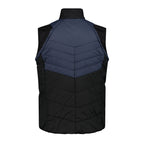 Rückansicht ohne Ärmel – Herren Steppweste mit reflektierenden Elementen und wasserabweisendem Gewebe
