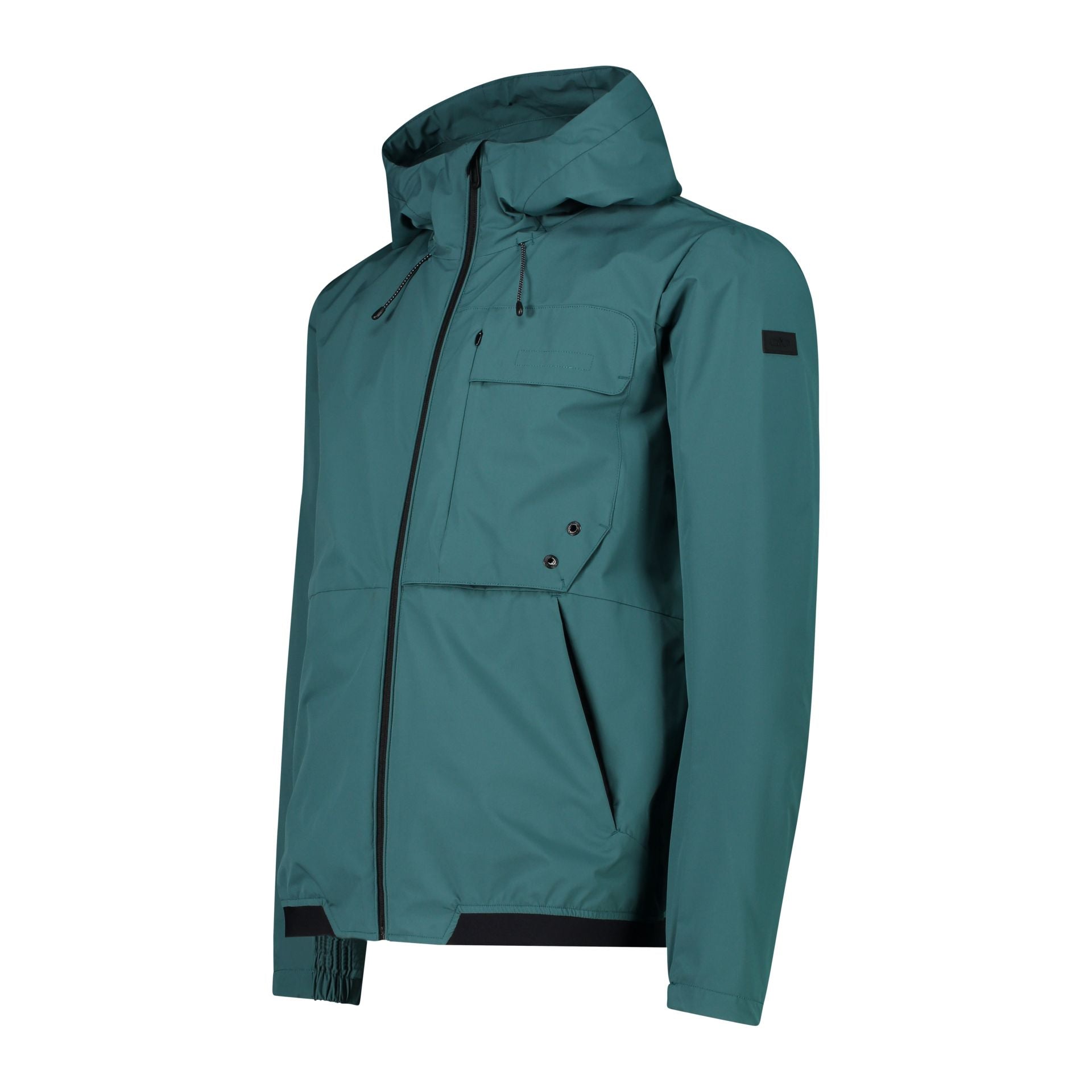 Seitenansicht wetterfeste Herrenjacke im Urban-Stil