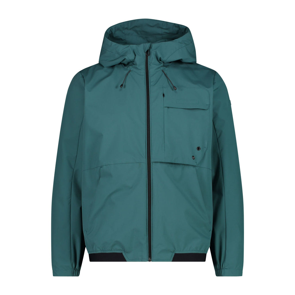 Vorderansicht Herrenjacke mit Kapuze in Lichen