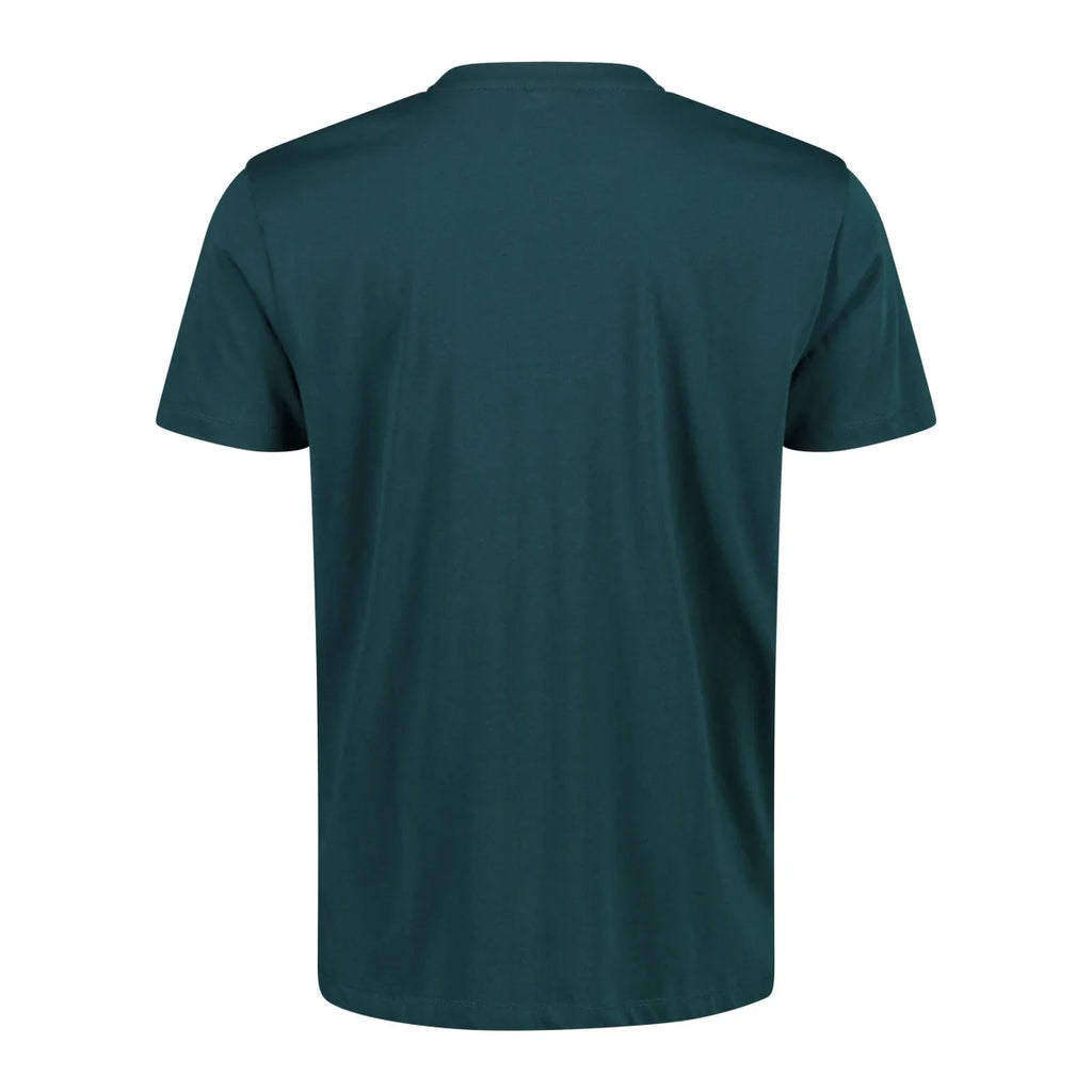 CMP T-Shirt Herren Baumwolle – Rückansicht mit schlichtem Design und normaler Passform