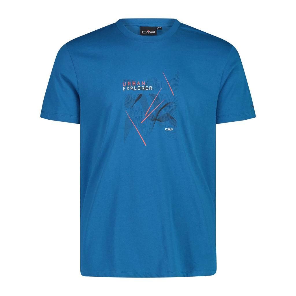 Vorderansicht Herren Jersey T-Shirt Pacific mit Frontprint
