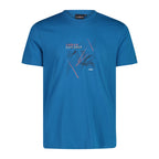 Vorderansicht Herren Jersey T-Shirt Pacific mit Frontprint
