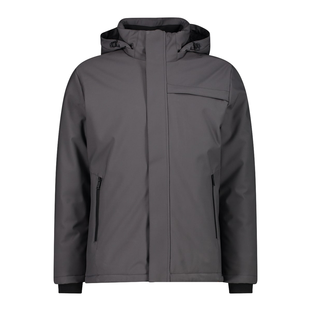 Herren-Softshelljacke in Farbe dust von vorne