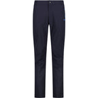 Herren Wanderhose in Schwarzblau mit Reißverschluss-Taschen