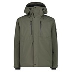 CMP Herren Winterjacke – Seitenansicht mit Kapuze, Ärmelverstellung & sportlichem Schnitt