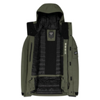 Innenansicht CMP Herrenjacke Fix Hood – HighLoft®-Futter, Schneefang, Reißverschluss-Innentasche und Meshfach sichtbar