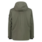 CMP Herrenjacke Skijacke – Rückansicht mit fester Kapuze und verstellbarem Saum