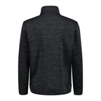 Rückansicht CMP Herren Knit-Tech Fleecejacke mit elastischen Einsätzen