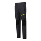 Seitenansicht wasserdichte Trekkinghose Herren mit RV-Taschen
