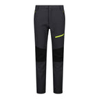 Vorderansicht Herren Softshellhose antracite für Outdoor
