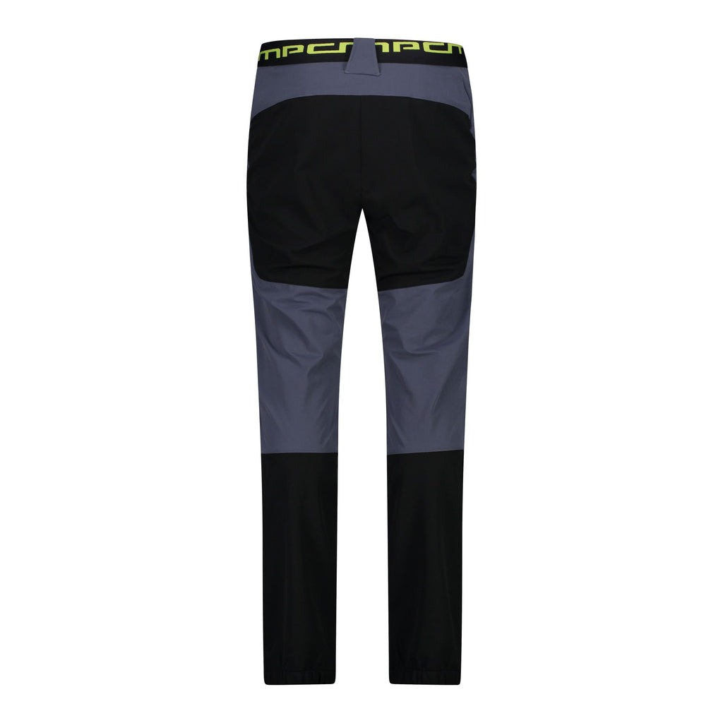 Rückansicht Herren Trekkinghose mit abriebfestem Saum
