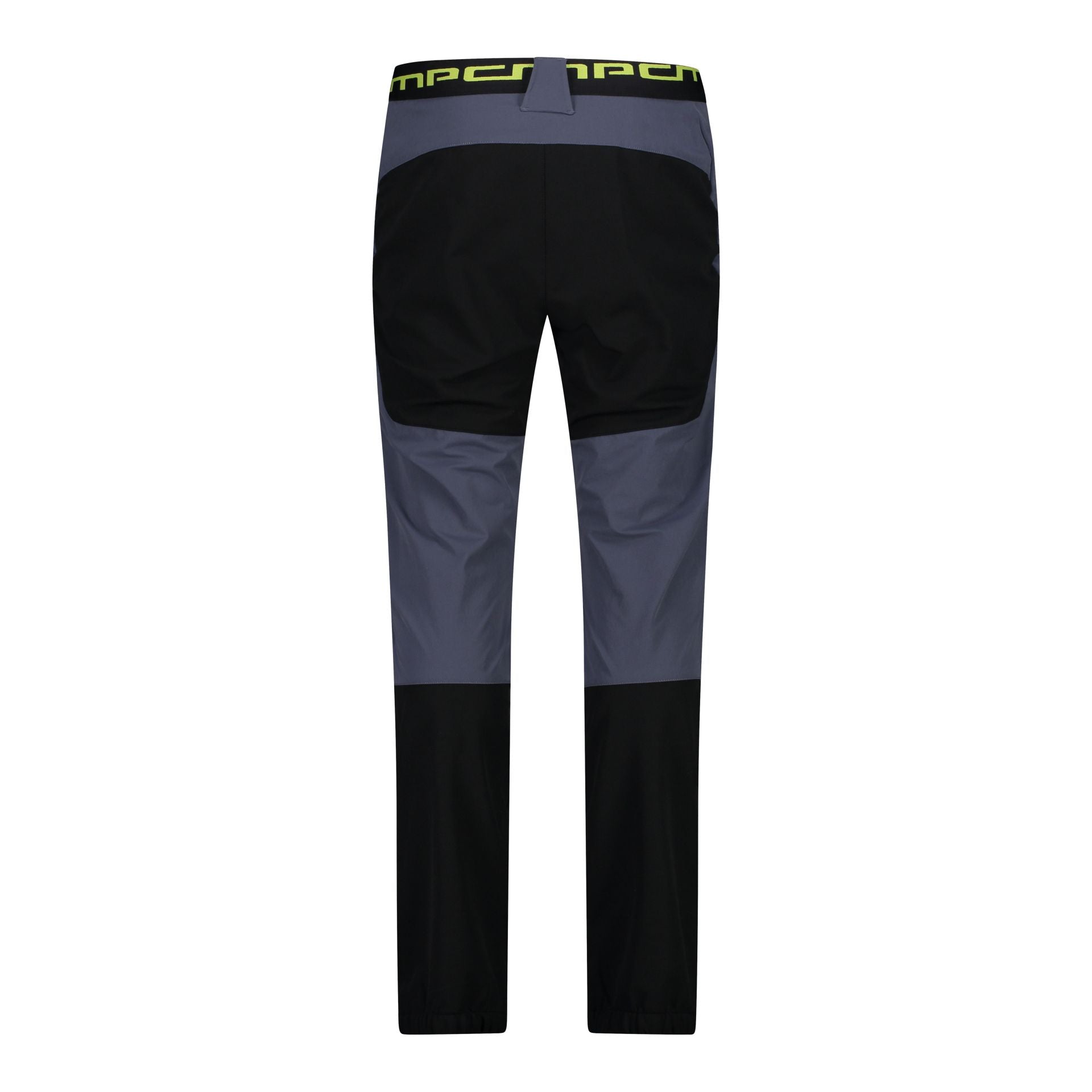 Rückansicht Herren Trekkinghose mit abriebfestem Saum
