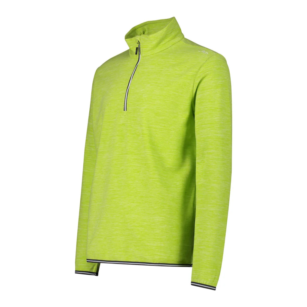 ArcticFleece Fleece-Pullover Herren – Seitenansicht mit elastischem Saum und Ärmelbündchen
