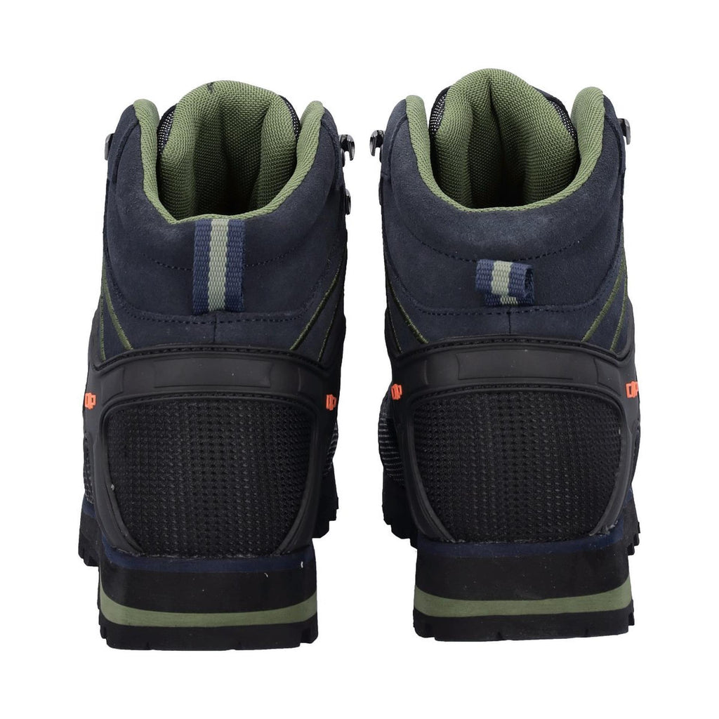 Hinteransicht der MOON-Schuhe mit verstärkter Ferse und abriebfester Gummizone zur Knöchelstütze