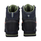 Hinteransicht der MOON-Schuhe mit verstärkter Ferse und abriebfester Gummizone zur Knöchelstütze