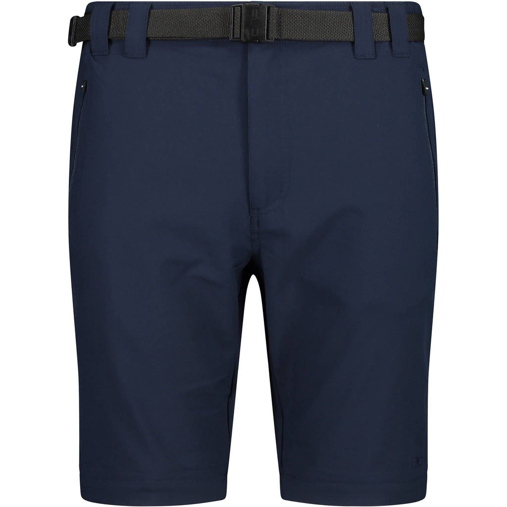 Zip-off-Shorts mit Cargotaschen, Reißverschlusstaschen und integriertem Gürtel