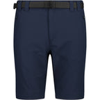 Zip-off-Shorts mit Cargotaschen, Reißverschlusstaschen und integriertem Gürtel