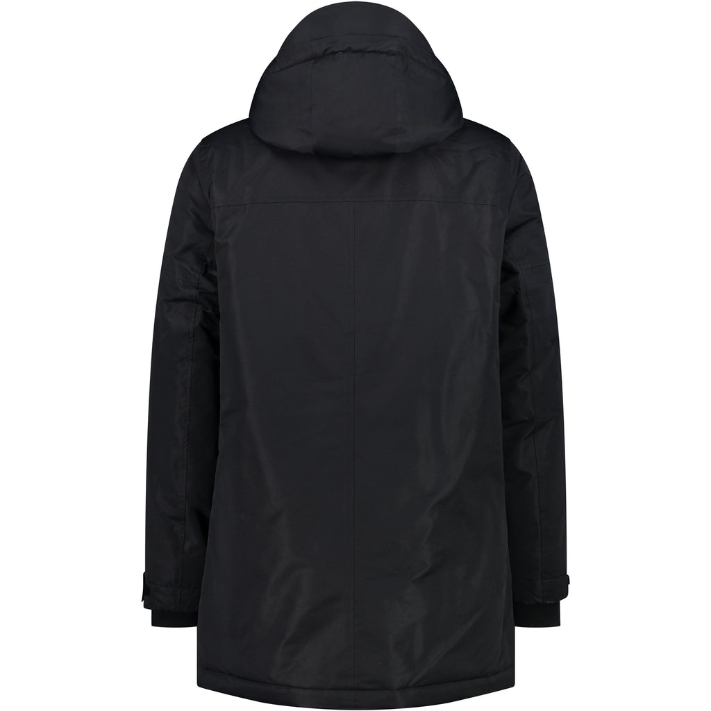 CMP Herren Winterparka – Rückansicht mit langer Passform