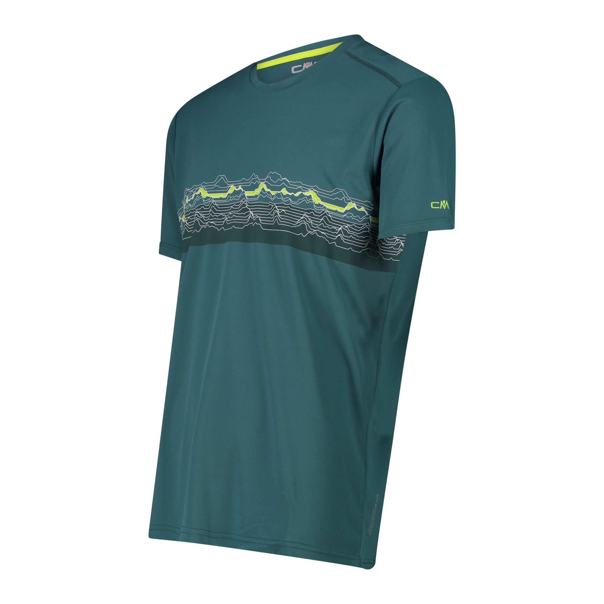 Seitenansicht Herren Funktionsshirt Adventure Print Regular Fit
