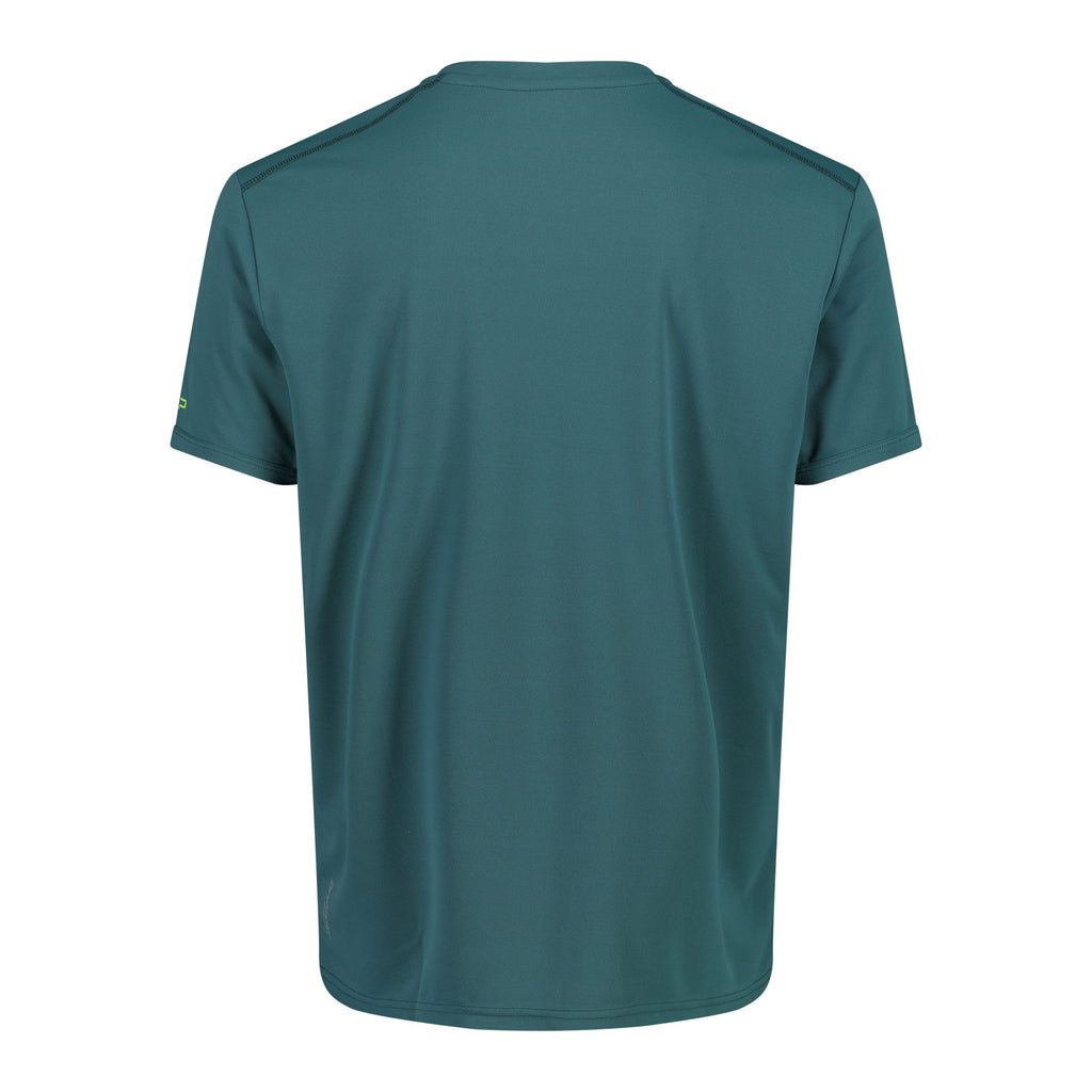 Rückansicht Herren T-Shirt Piqué Lichen mit Rundhalsausschnitt
