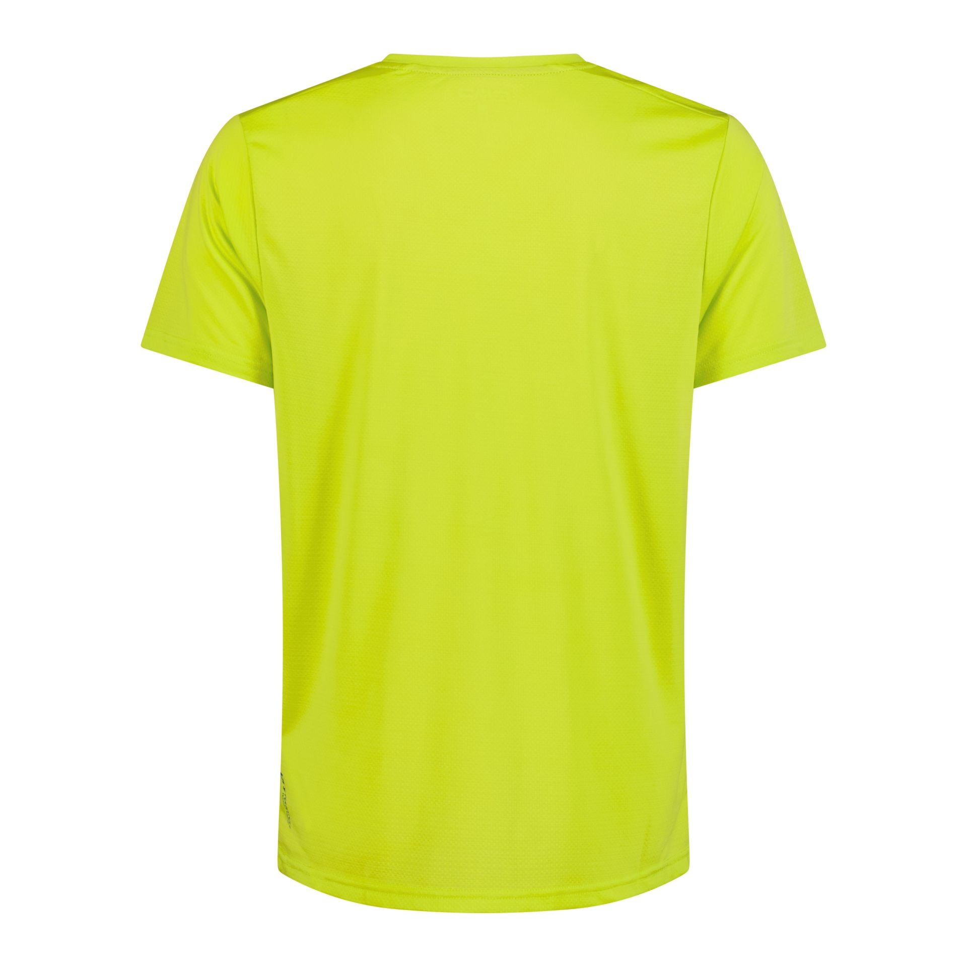 Rückansicht leichtes Piquéstrick Herren T-Shirt