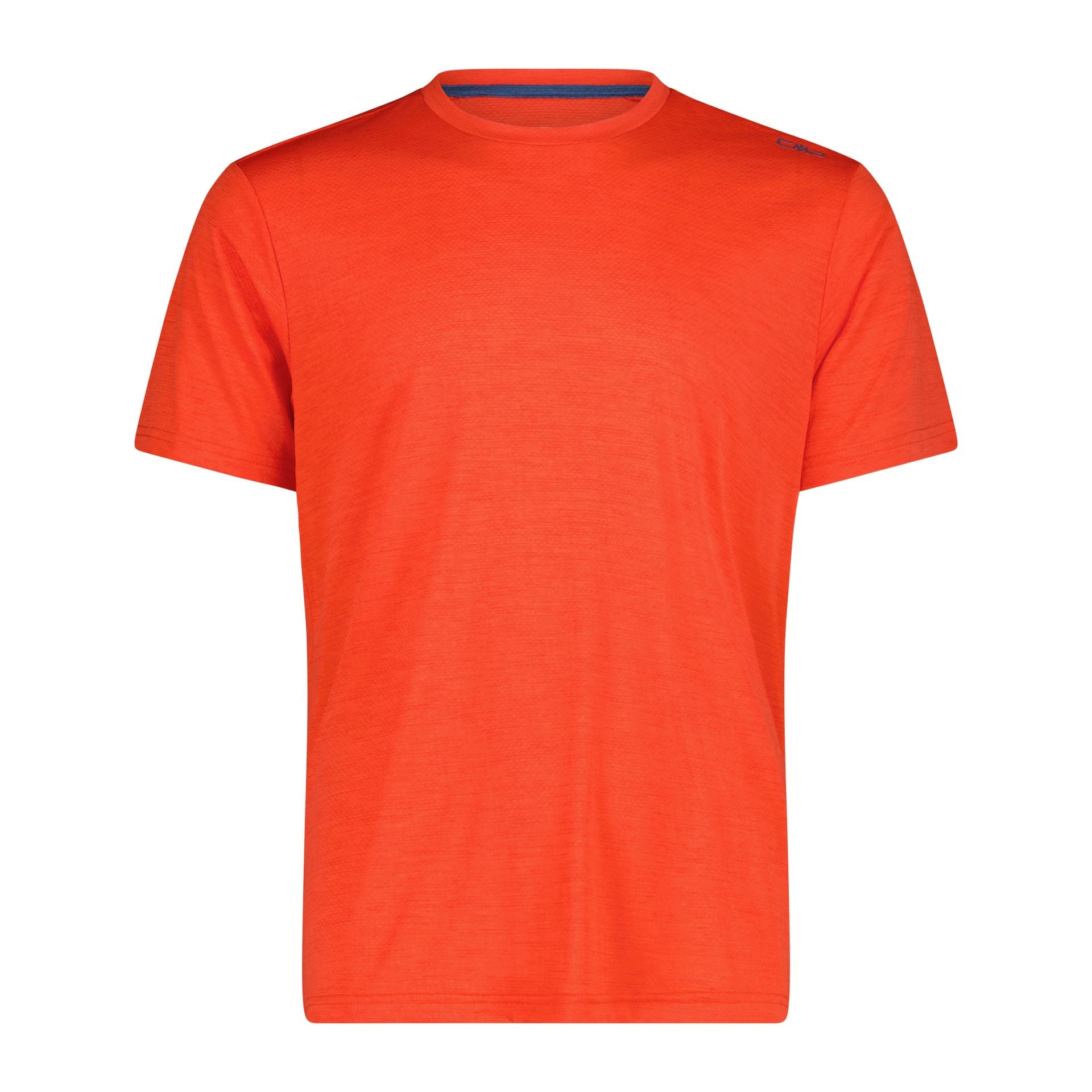 Vorderansicht Herren T-Shirt aus Piquéstrick in Tango