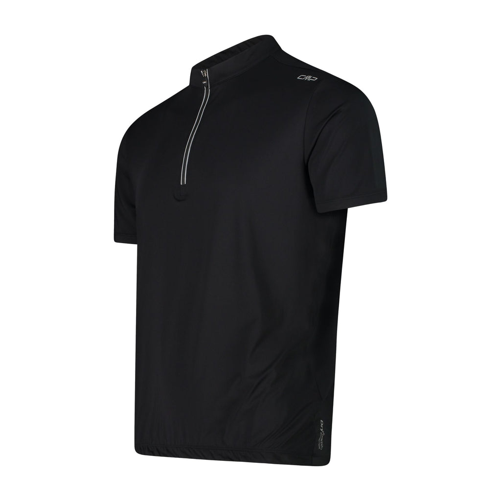 Seitenansicht technisches Herren Radsport T-Shirt mit Stretchmaterial